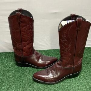 Men's Old West Cowboy boots size 10.5 (OKPM-12-039)